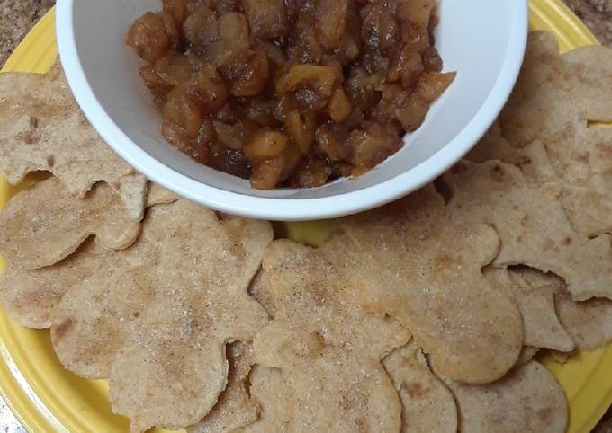 apple pie dip with cinnamon chips recipe main photo