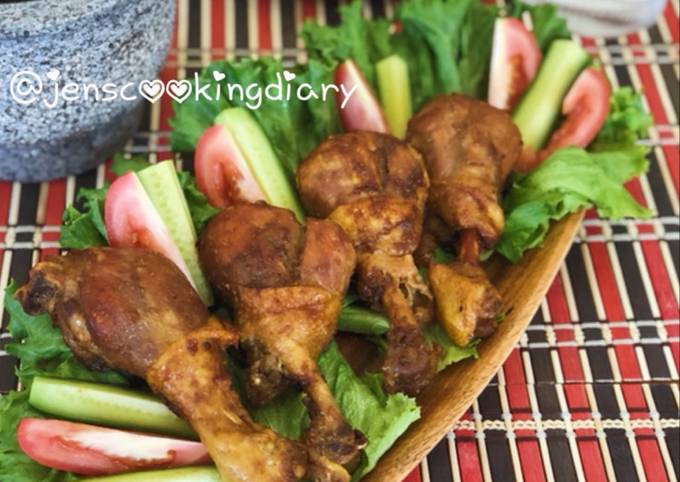 ayam bakar kecap sweet soy sauce grilled chicken recipe main photo