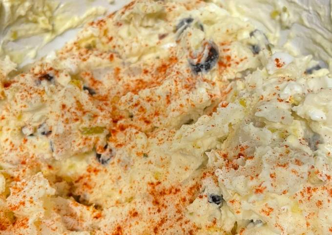 best ever sweet deviled egg potato salad recipe main photo