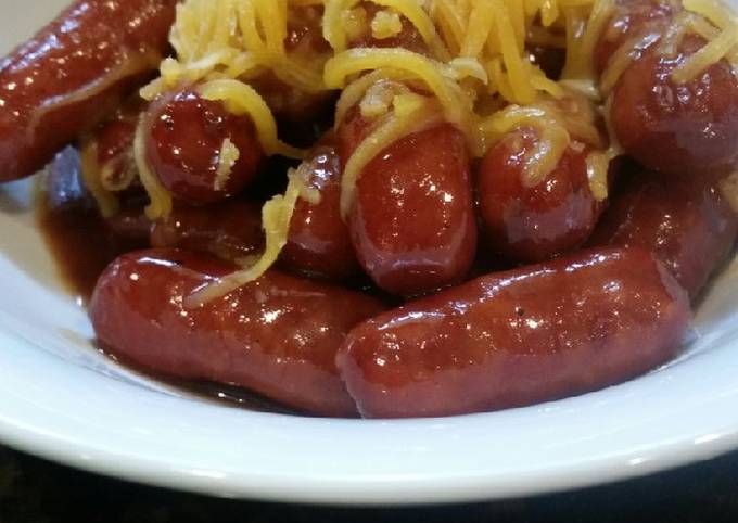 brads bourbon brown sugar bbq little smokies recipe main photo