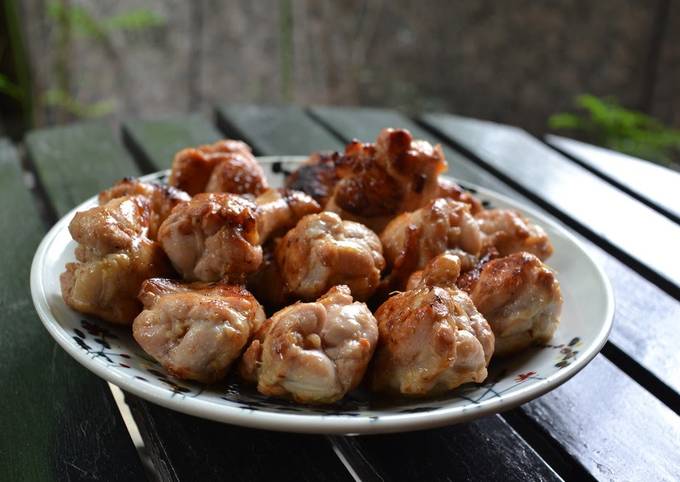 chicken drums in garlic soy sauce recipe main photo