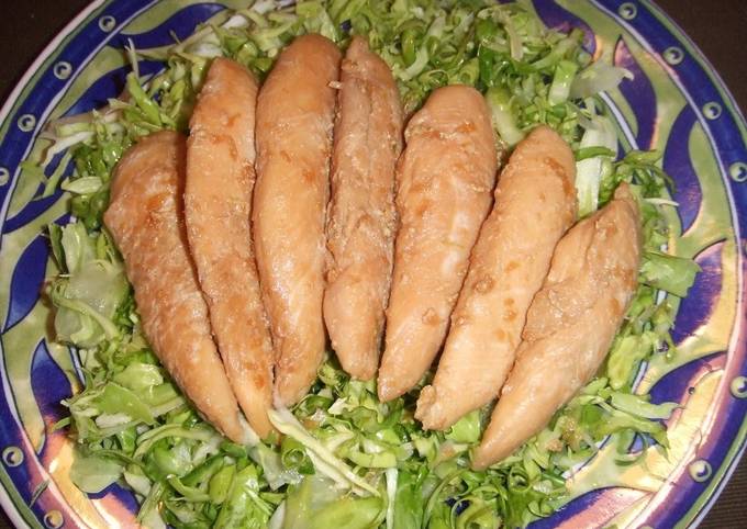 chicken tenders garlic soy sauce fry recipe main photo