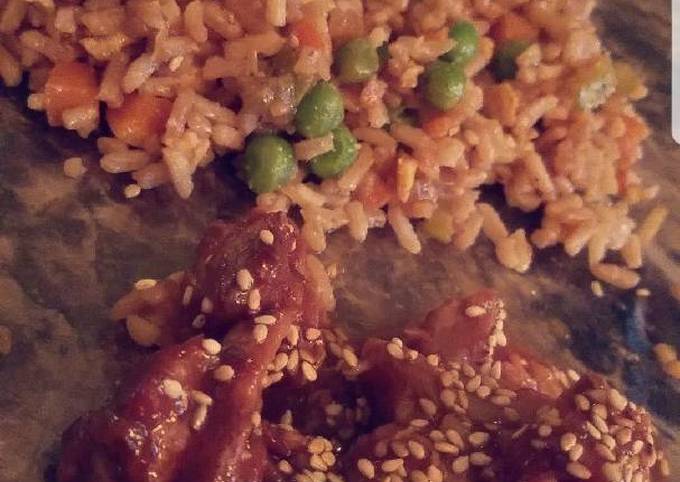 crockpot honey sesame chicken recipe main photo