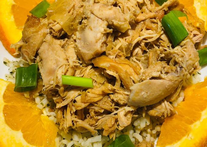 crockpot orange teriyaki chicken recipe main photo