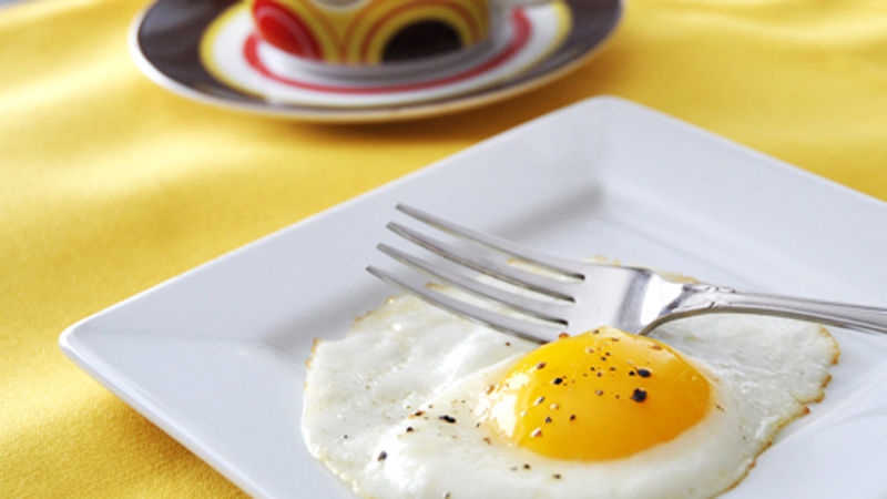 easiest way to make quick sunny side up