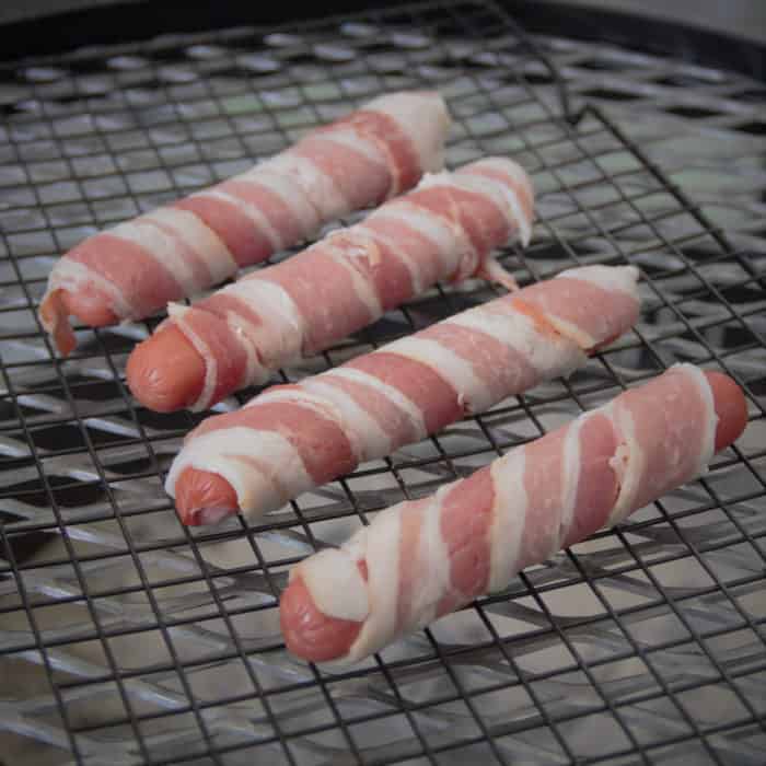 easiest way to make super quick homemade bbq f09f8d96 bacon f09fa593 wrapped hot dogs f09f8cad