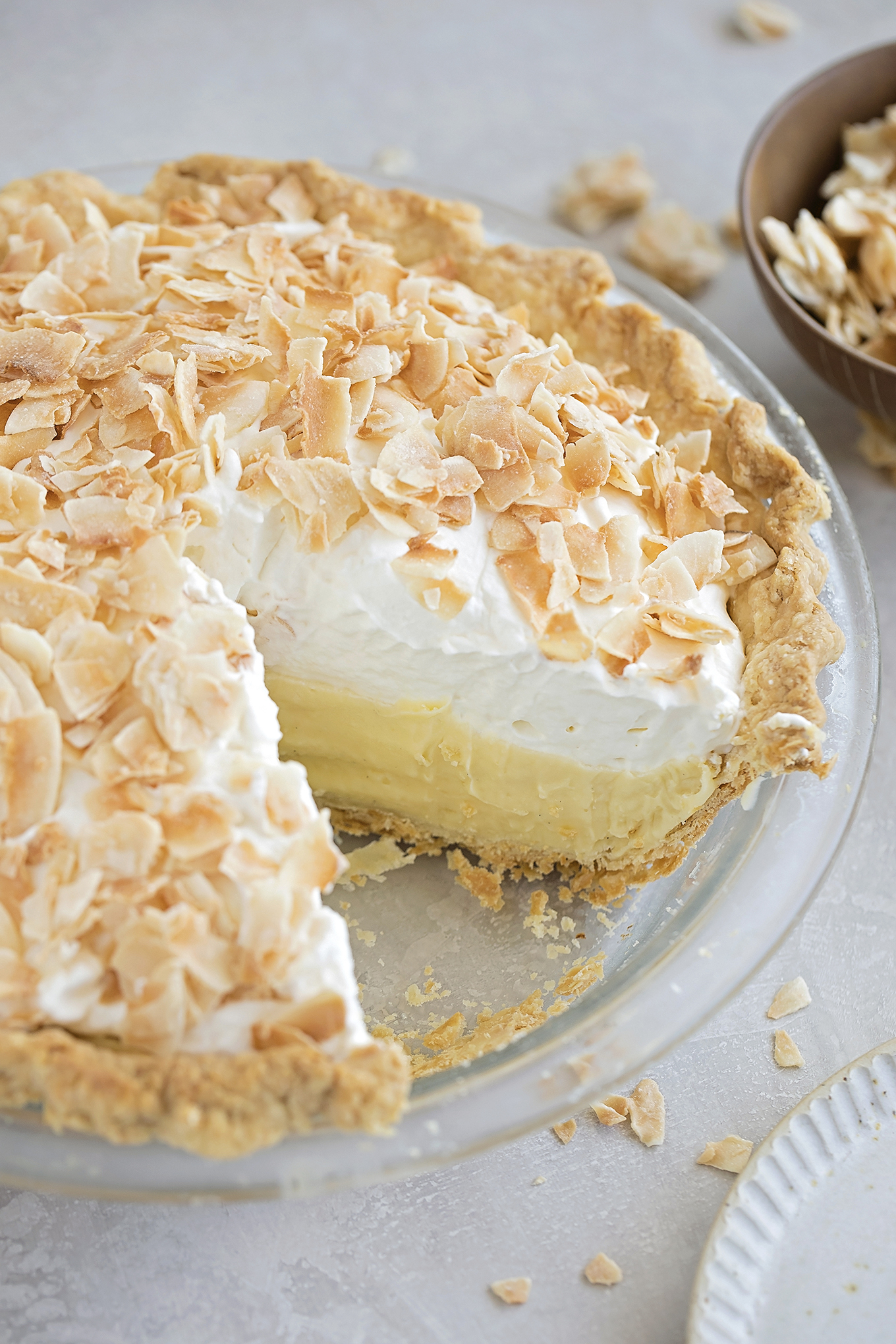 easiest way to make ultimate coconut custard cream pie