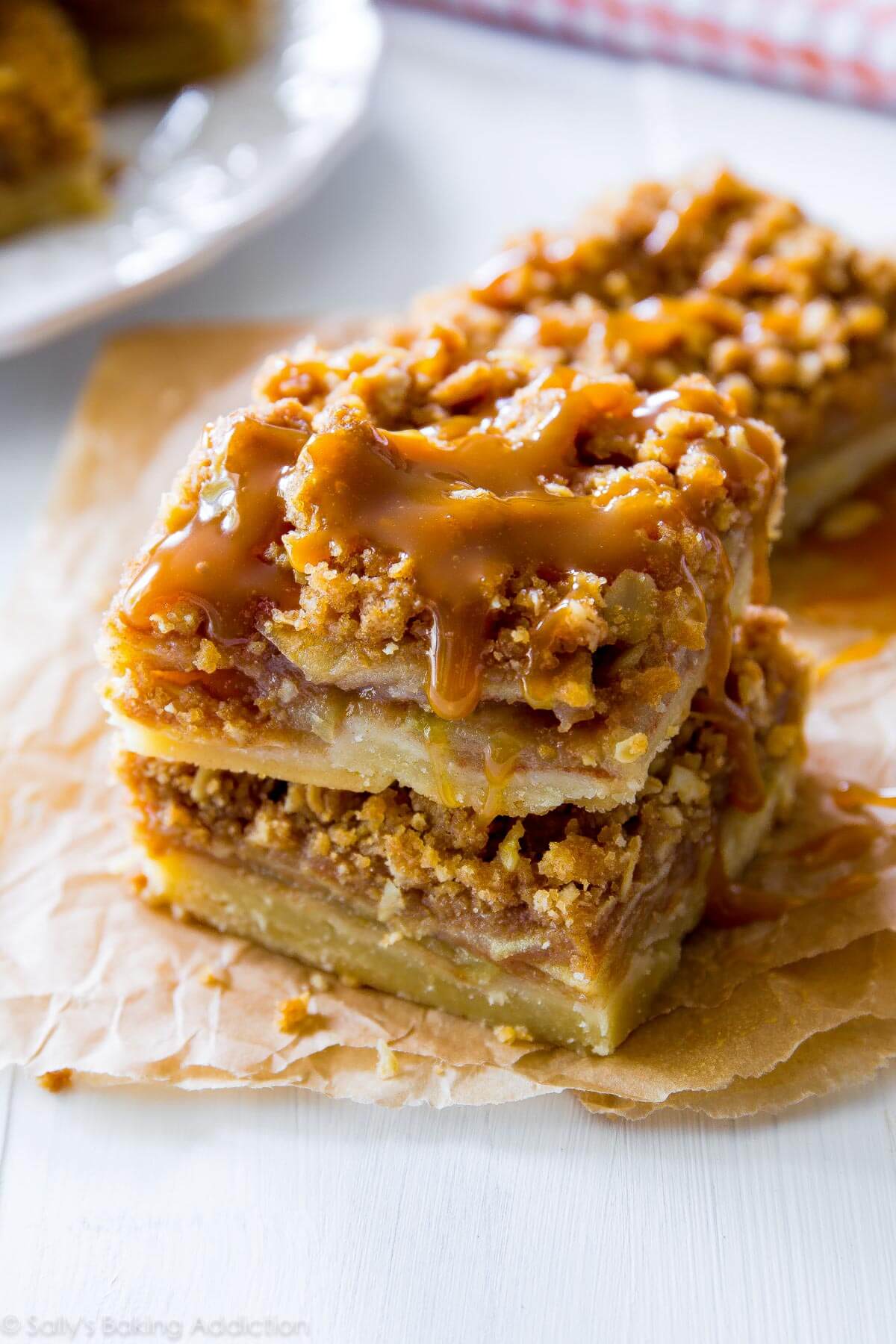 easiest way to prepare favorite apple caramel squares