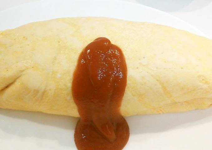 easy omurice fluffy filling wrapped in egg recipe main photo