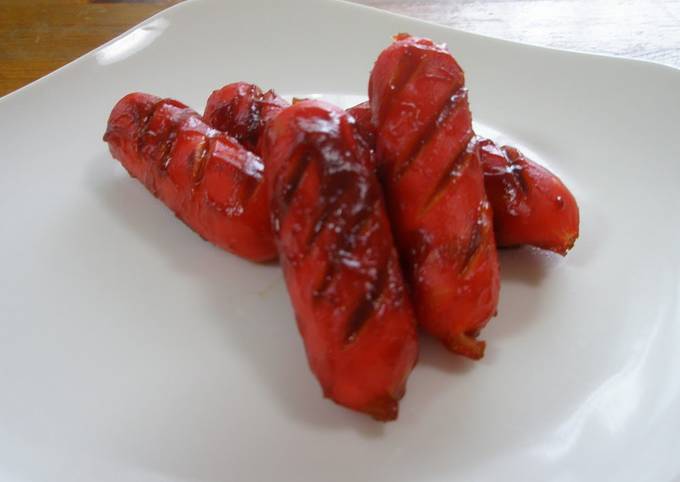 for your bento red wiener sausages sauteed in ketchup recipe main photo