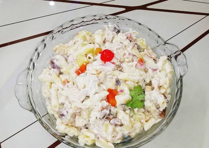 fruite mayonnaise russian salad recipe main photo