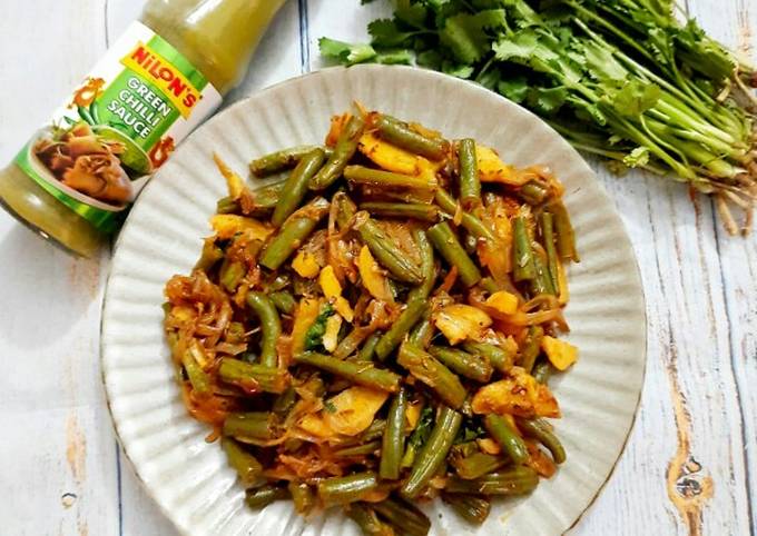 green beans chinese style recipe main photo