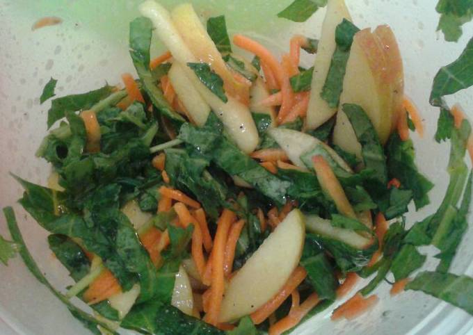 kale apple slaw recipe main photo