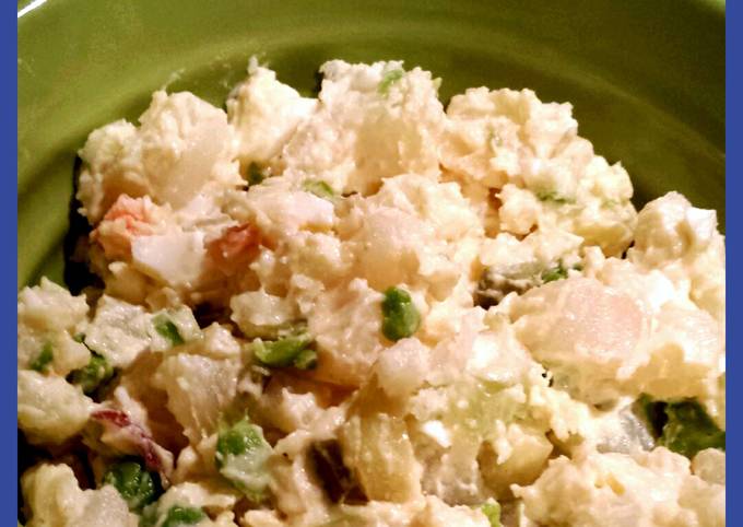 olivier salad aka russian potato salad recipe main photo