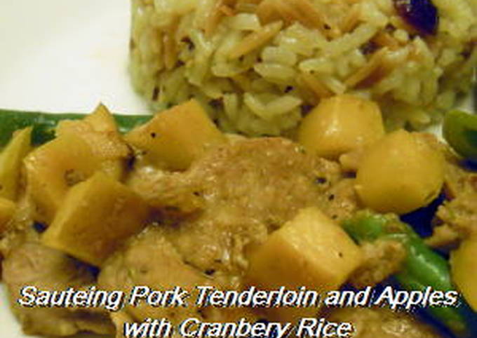 pork tenderloin apple saute recipe main photo