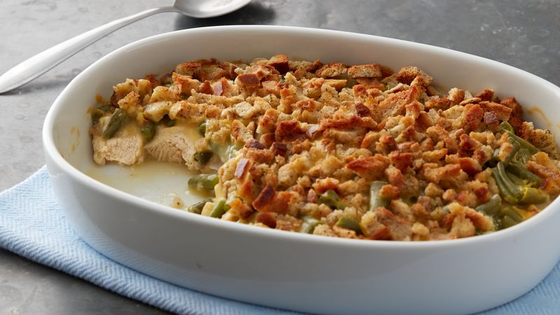 recipe of ultimate chicken and green bean casserole