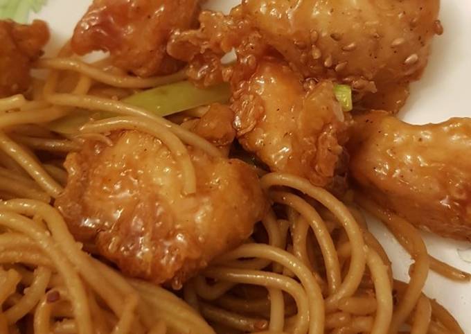 sesame chicken recipe main photo