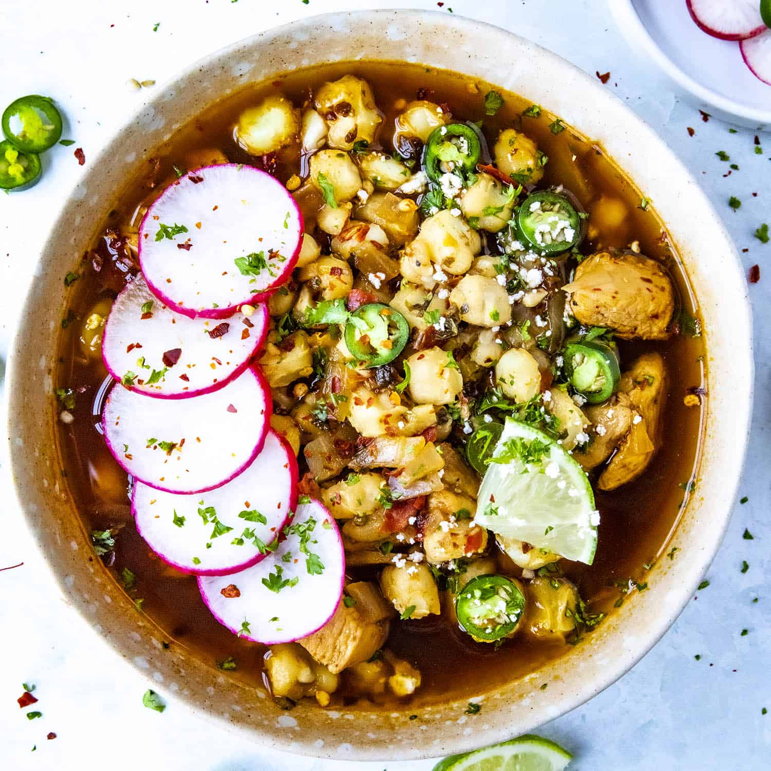 simple way to prepare ultimate red chicken pozole