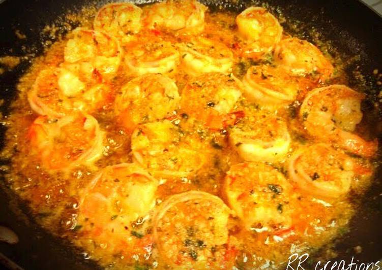 step by step guide to prepare quick spicy shrimp scampi