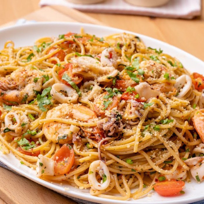 Aglio olio resep