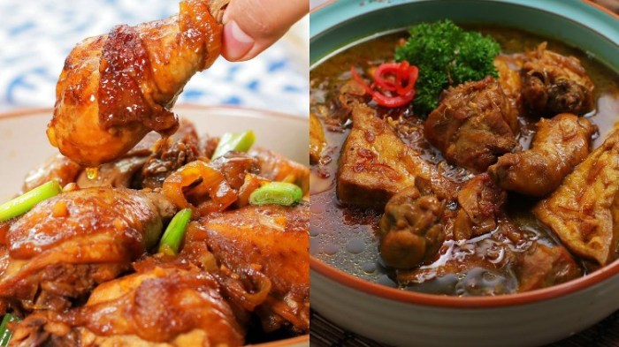 Ayam bakar kecap dan teh mentega doyanresep aneka teflon praktis sambal lalapan panggang nusantara khas goreng