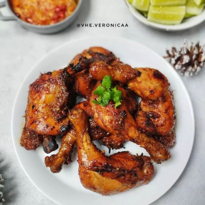 Bumbu ayam bakar kecap sederhana