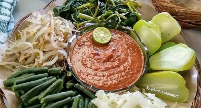 Bumbu pecel sayur