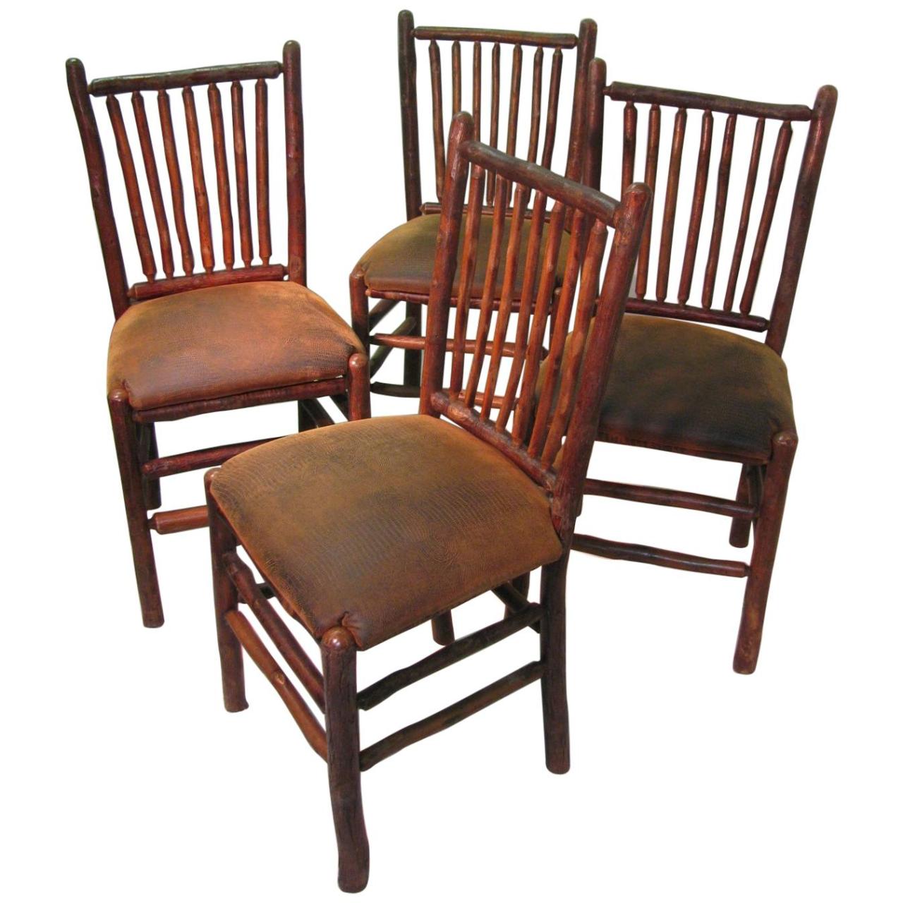 Hickory chair dining room chairs