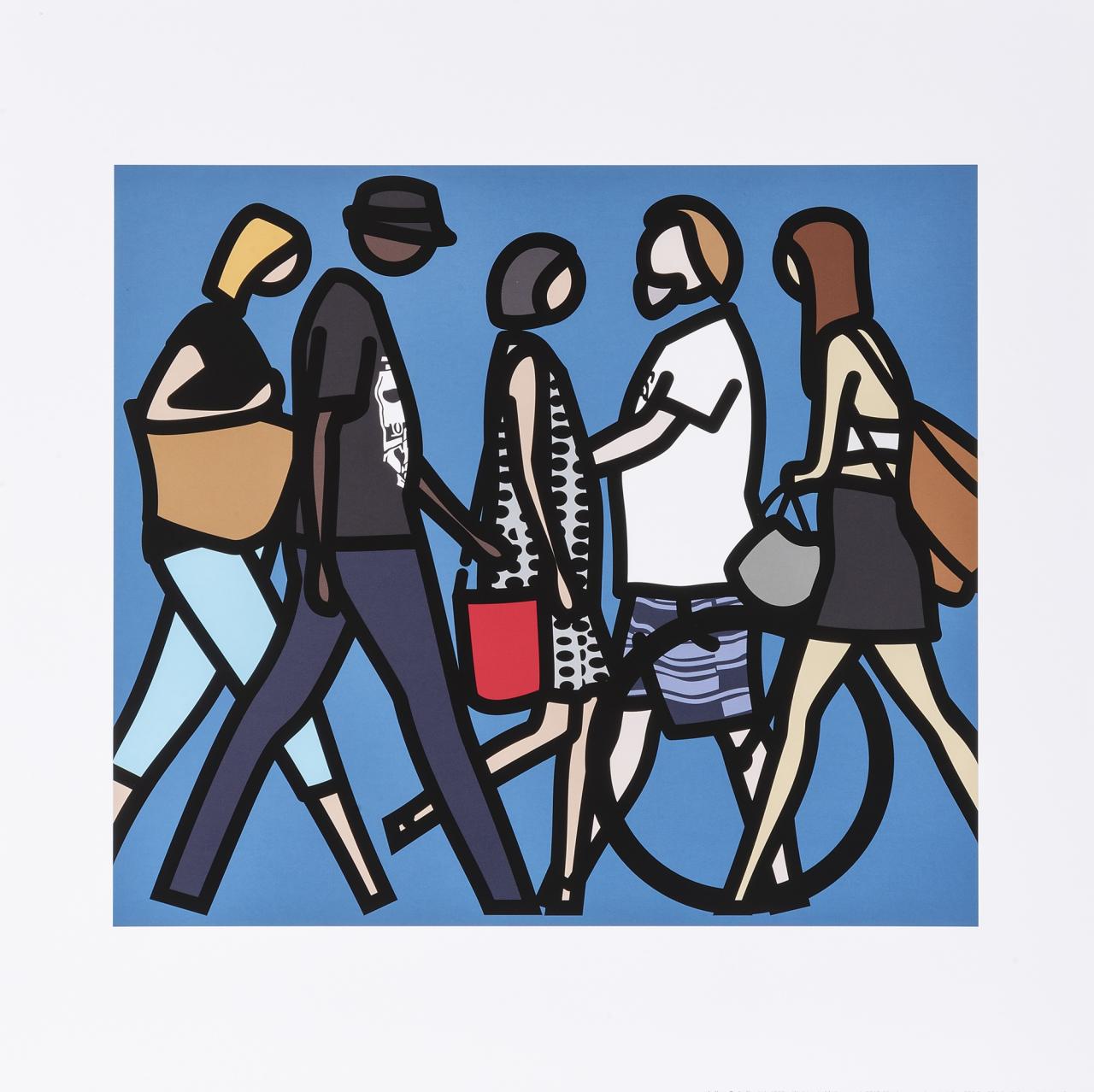 Julian opie for sale