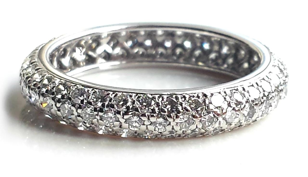 Cartier diamond eternity ring