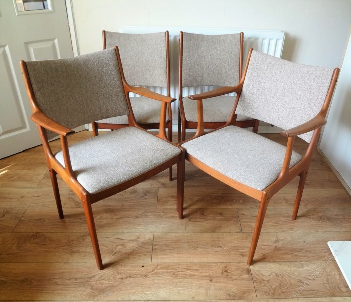 Danish Mid Century Chairs by J pd011a718z