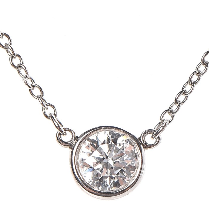 Elsa peretti necklace diamond yard