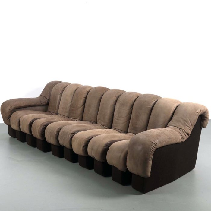 de sede ds 600 snake element sofa 1970s