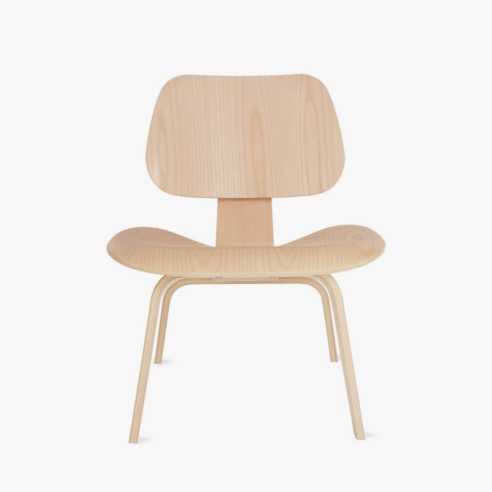 eames molded plywood lounge chair with wood base 6 73764