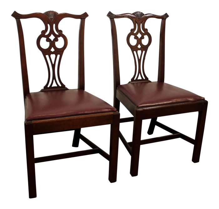 Hickory chair dining room chairs