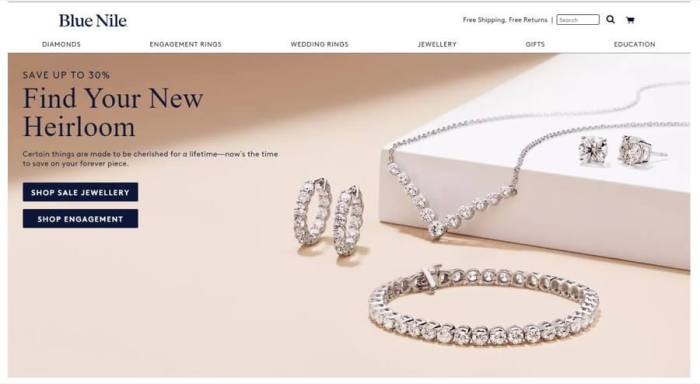 Used jewelry website