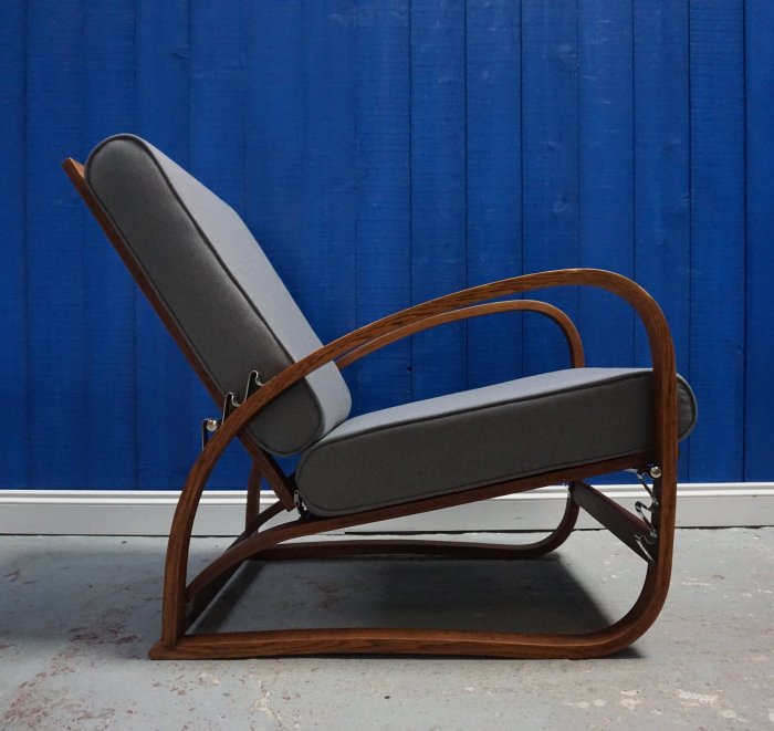 jindrich halabala model h 70 bentwood armchair by thonet 1930s