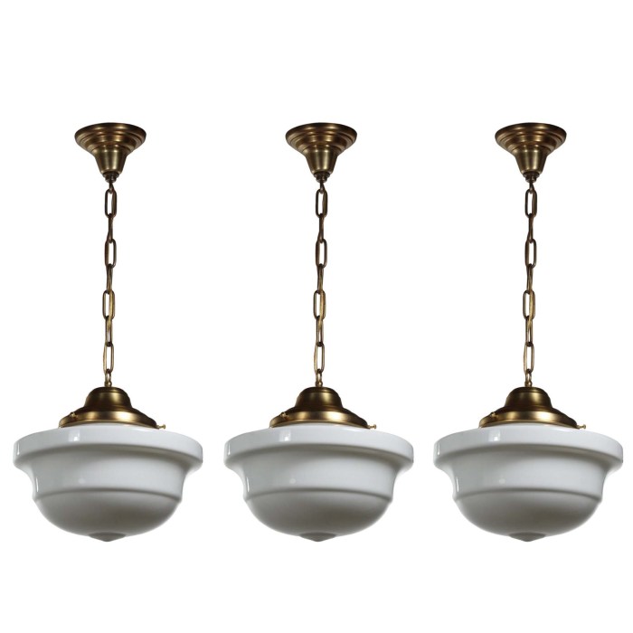 Brass antique lights