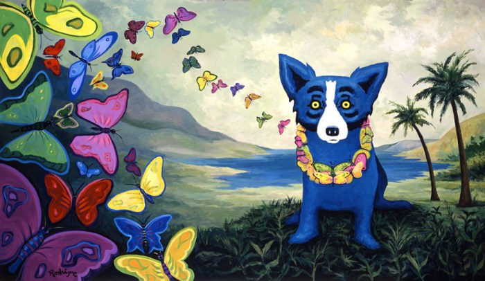 Rodrigue paintings george oil