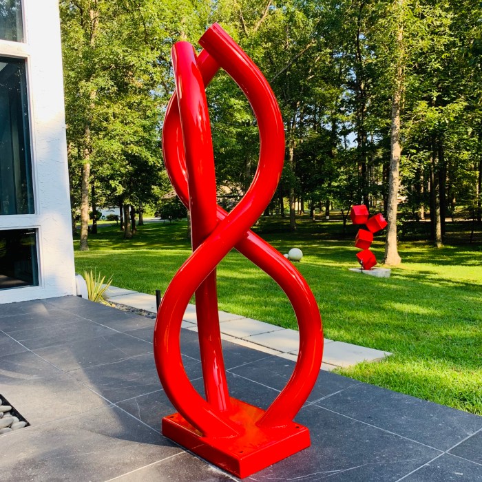 Large contemporary sculptures