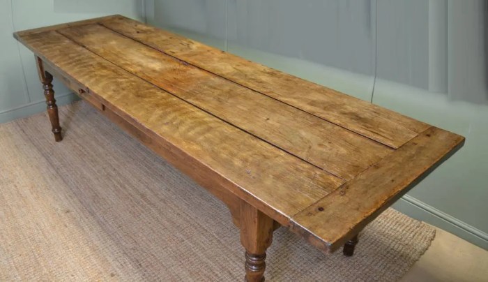 Antique french country table