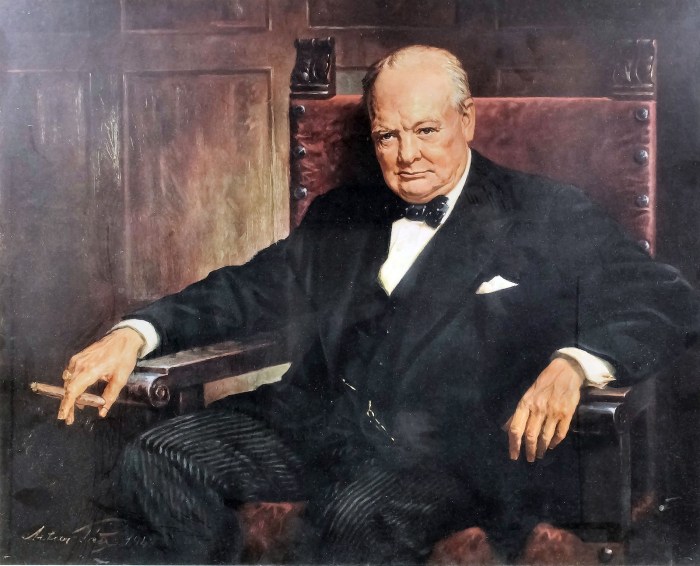 Paintings of winston churchill for sale