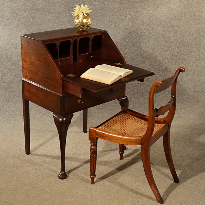 Antique vintage writing desk