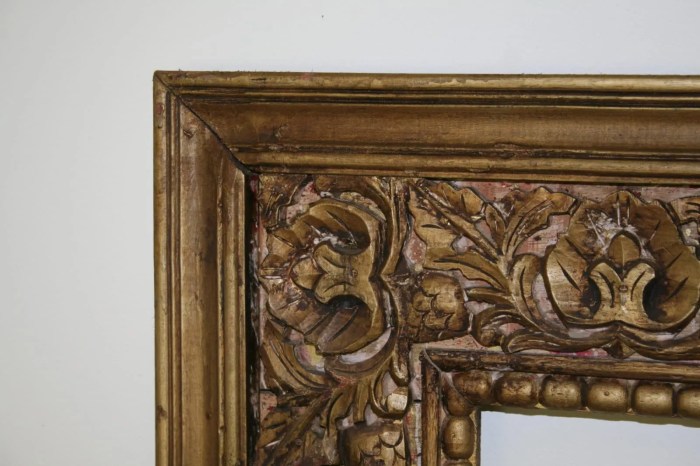 Antique mirrors frame highly