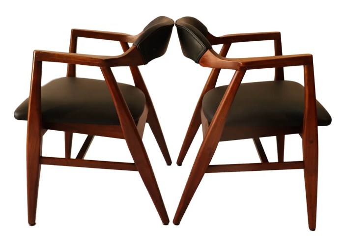 Pair of mid century chairs